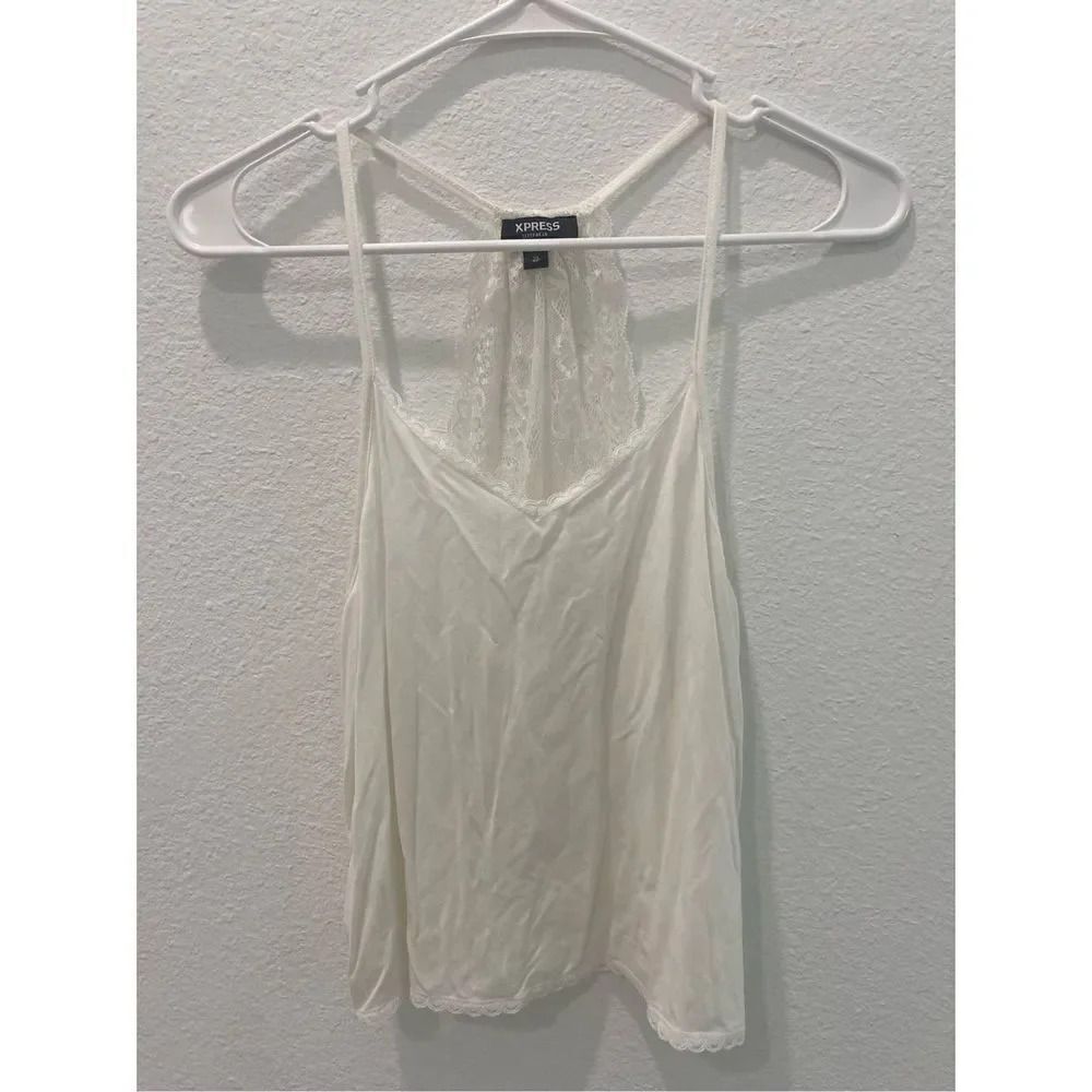 Express White Sleepwear Top Size Xs